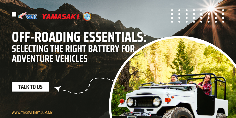 Article-Header-#3_Off-Road-Essential Off Roading Essentials: Selecting the Right Battery for Adventure Vehicles